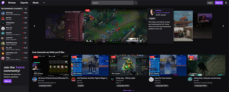 نحوه لغو اشتراک Twitch