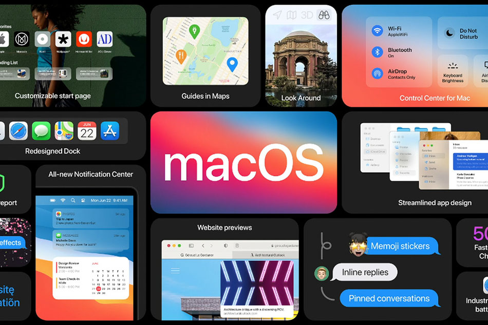 ویژگی های جدید macOS آپدیت