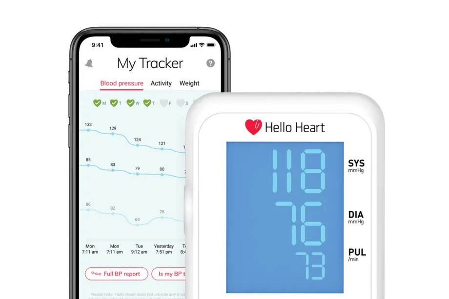 کنترل فشار خون با اپلیکیشن Hello Heart