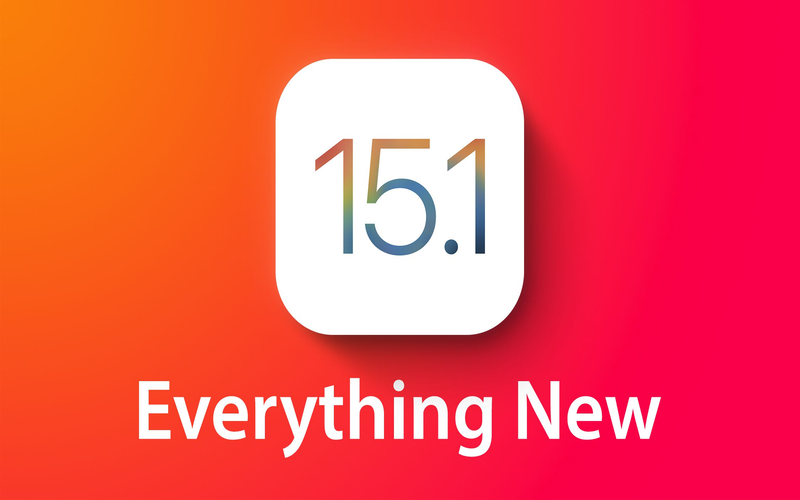 آپدیت iOS 15.1