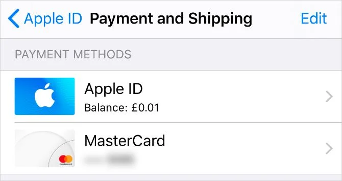 جزئیات Apple ID خود را به روزرسانی کنید.