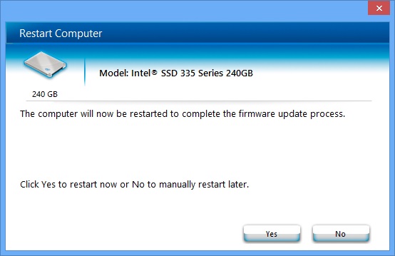 آپدیت کردن فریمور SSD