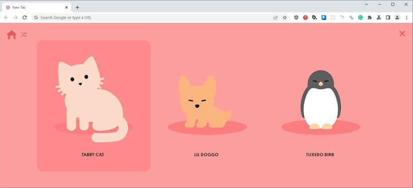 افزونه Tabby Cat