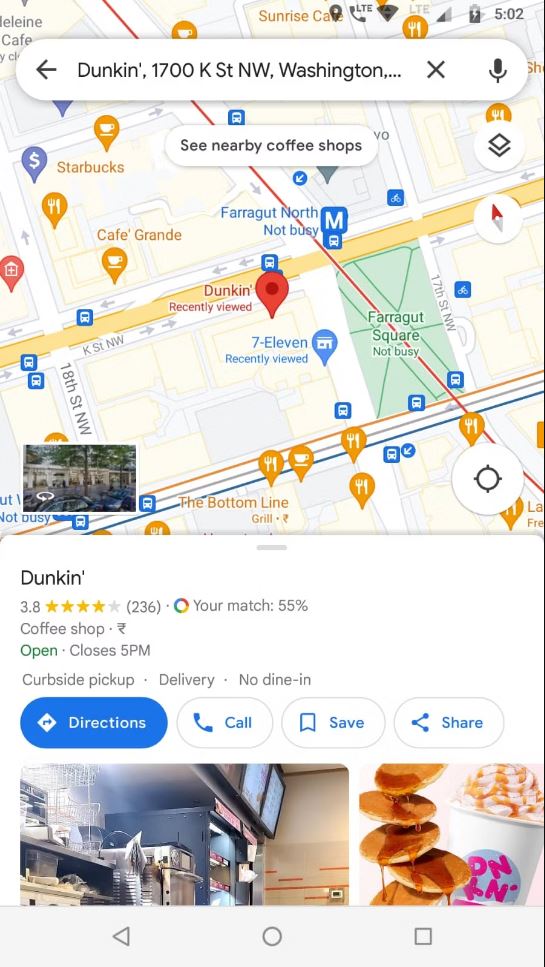 از نمای خیابان گوگل برای پیمایش بهتر استفاده کنید
