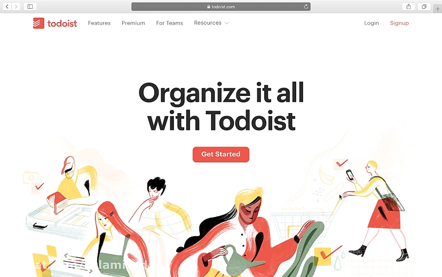 اپلیکیشن Todoist 