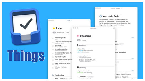 اپلیکیشن برنامه‌ریزی Things 3