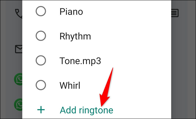 Set Ringtone