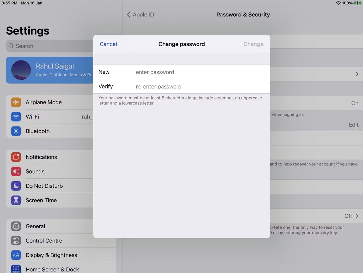 نحوه ریست رمز عبور Apple ID در آیفون یا آیپد