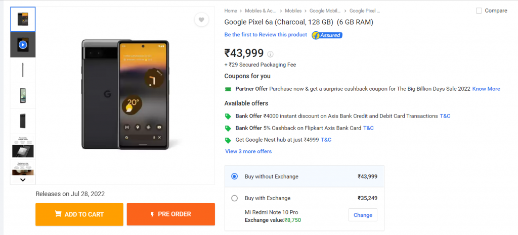Google Pixel 6a