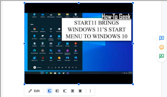 اضافه کردن ویدیو در Google Docs