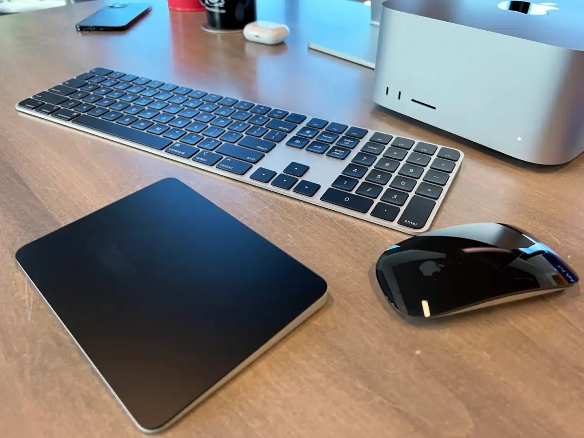 Mac Studio: صفحه کلید، ماوس، پد لمسی