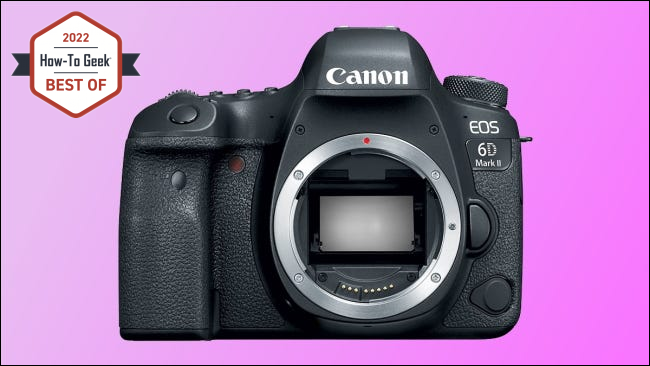 بهترین دوربین DSLR برای سفر: Canon EOS 6D MKII