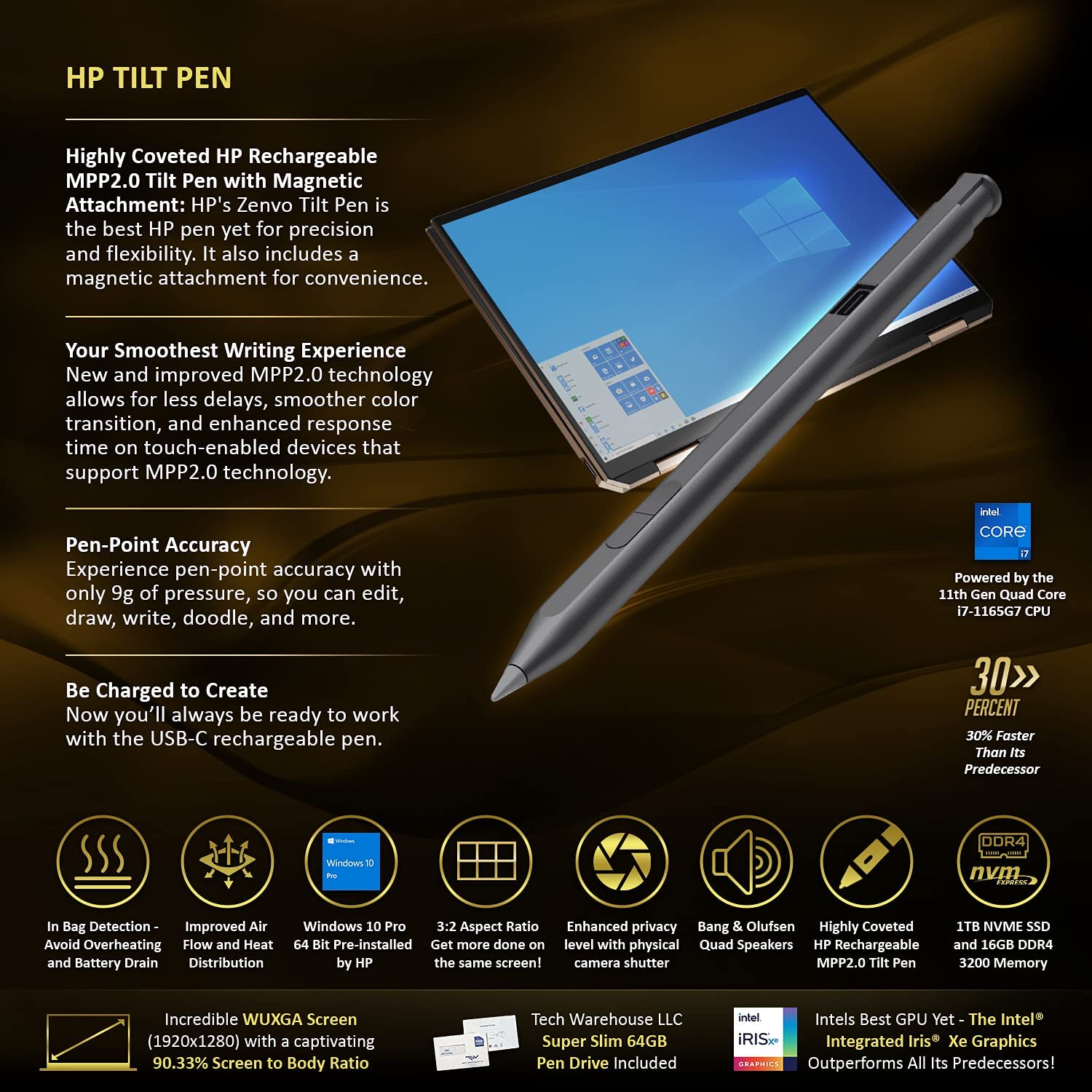 بهترین لپ تاپ ها مناسب دورکاری: HP Spectre 14T