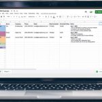 CRM ساده در Google Sheets