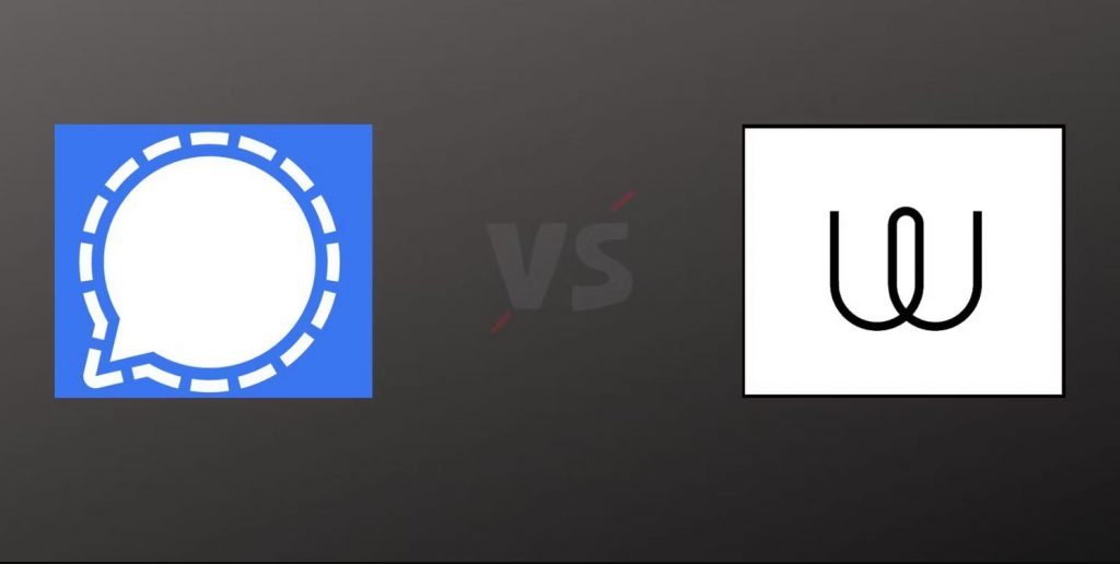 مقایسه اپلیکیشن Signal با Wire