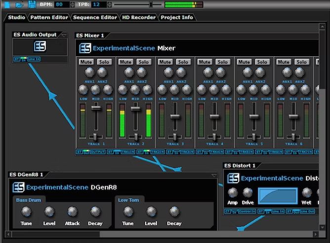 DarkWave Studio نرم افزار رایگان تولید موسیقی ویندوز