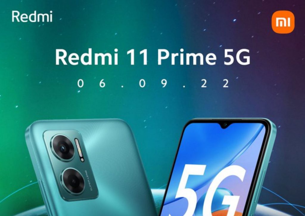 شیائومی ردمی 11 پرایم 5G در تاریخ 6 سپتامبر عرضه می شود