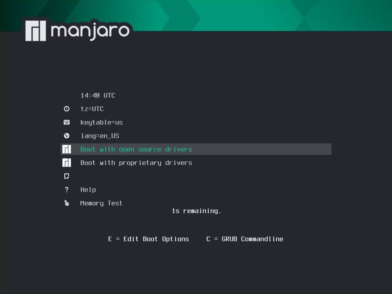 نصب Manjaro از رابط کاربری گرافیکی دسکتاپ