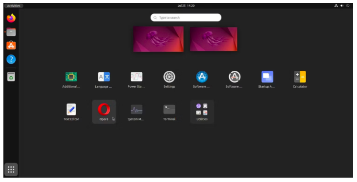 نصب Opera در Linux