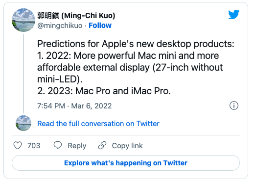 مک پرو (Mac Pro) جدید