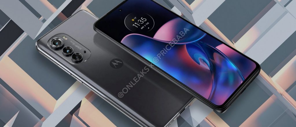 رندر جدید Motorola Edge (2022)