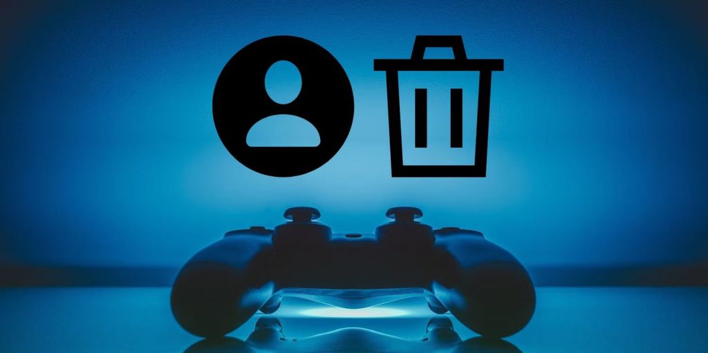 حذف اکانت های کاربری PS4
