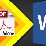 نحوه تبدیل PDF به Word