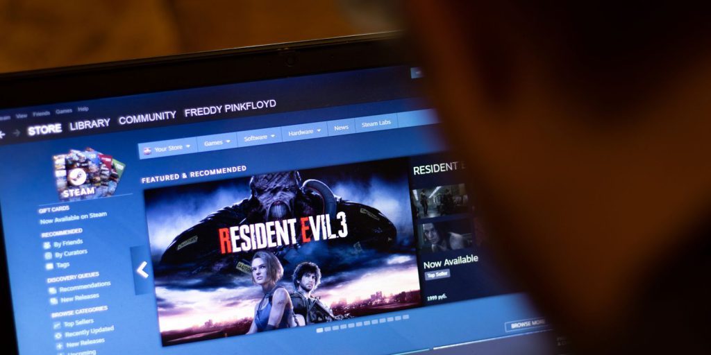 استفاده از Steam برای دانلود فایل