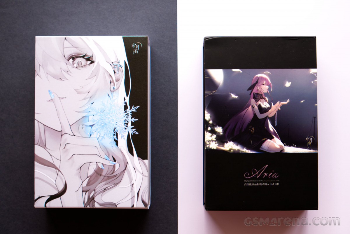 مقایسه Moondrop Aria با Snow Edition
