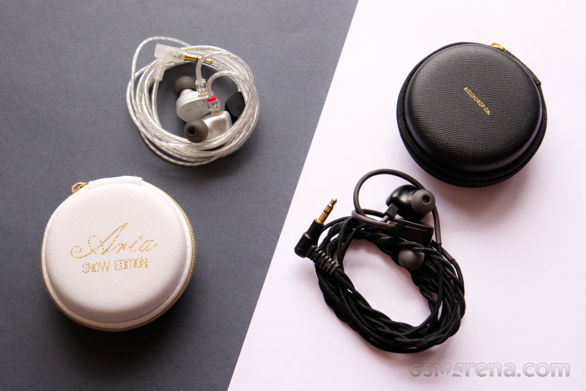 مقایسه Moondrop Aria با Snow Edition