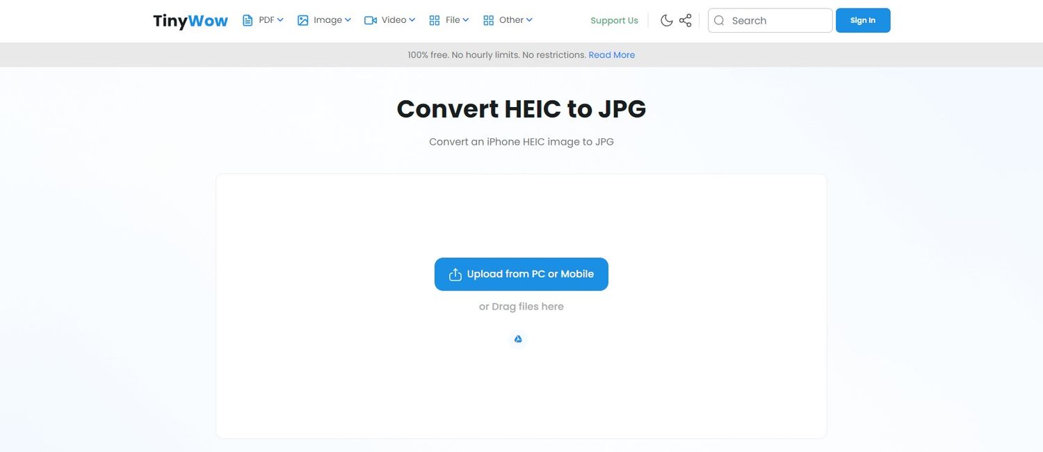 تبدیل تصاویر iOS HEIC به JPG