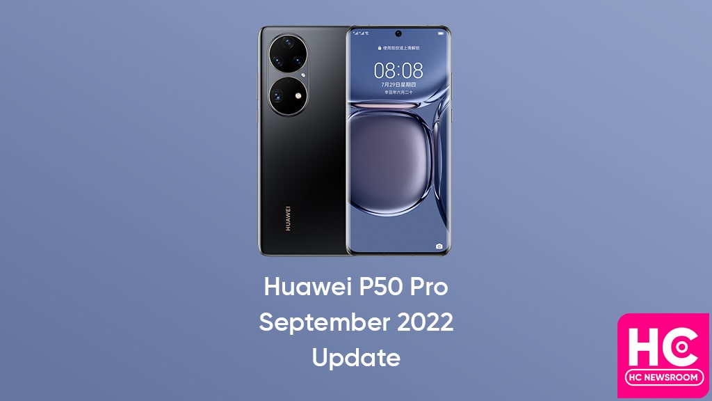 Huawei P50 Pro به‌روزرسانی امنیتی EMUI سپتامبر 2022