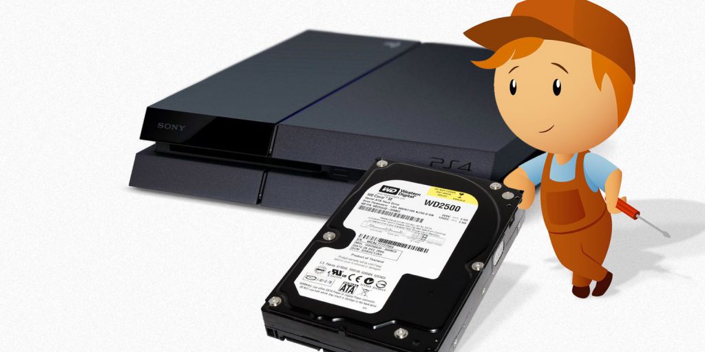 ارتقای هارد PS4