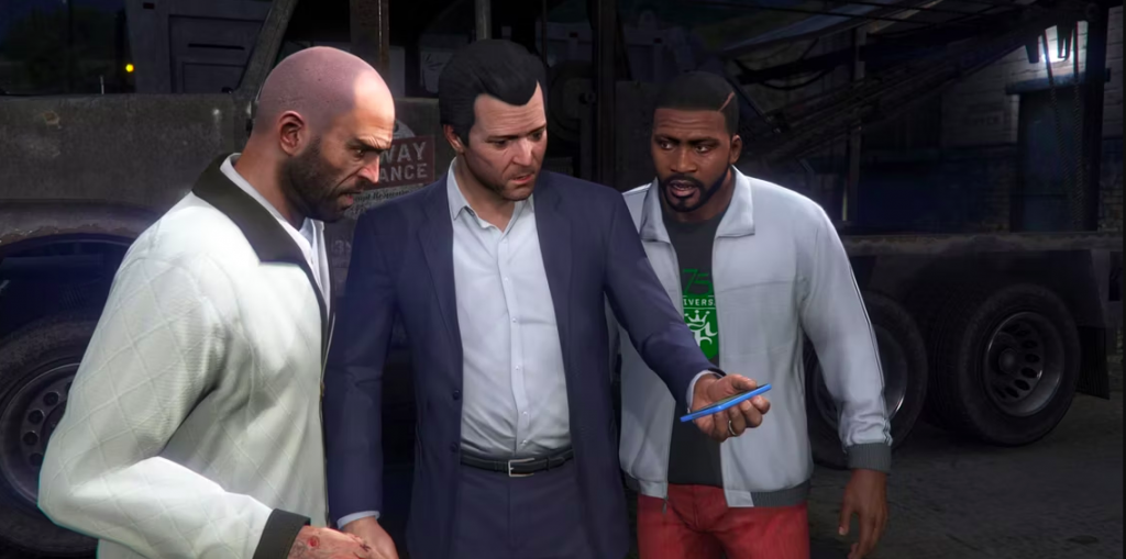 کد منبع (source code) بازی GTA 5