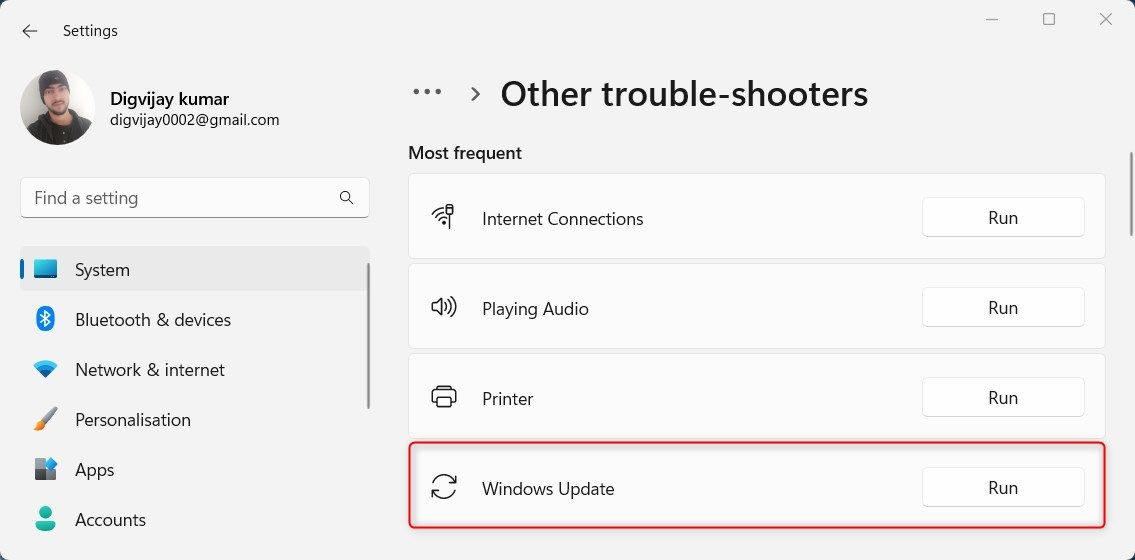 رفع خطای Windows Update 0x8024a205