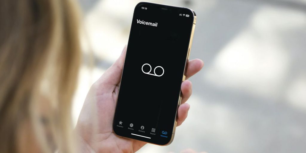 تنظیم پست صوتی در آیفون