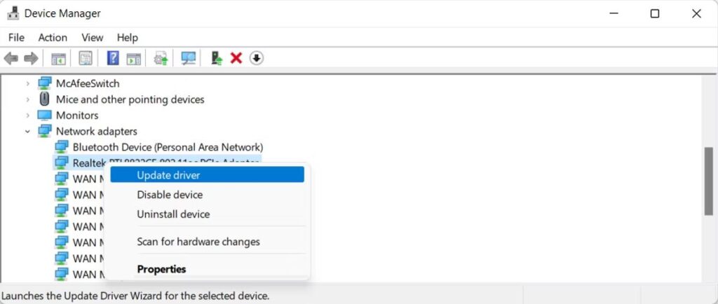 رفع خطای Windows Can't Connect to This Network در ویندوز