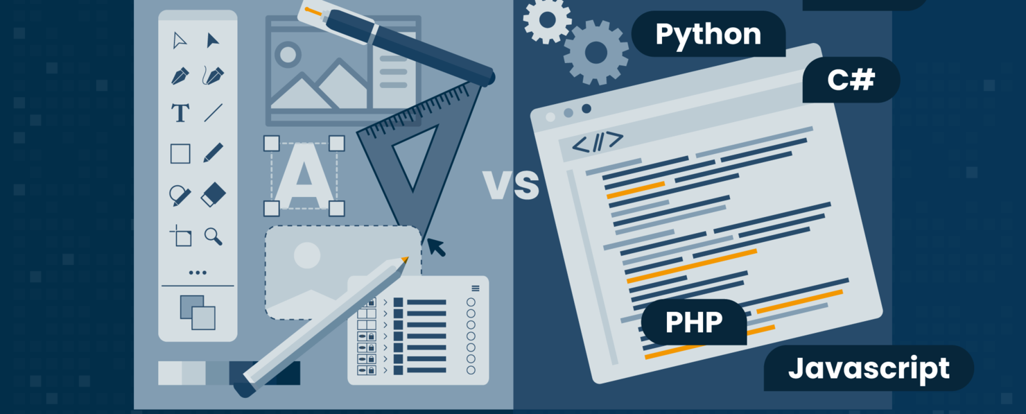 مقایسه توسعه دهنده وب و طراح وب