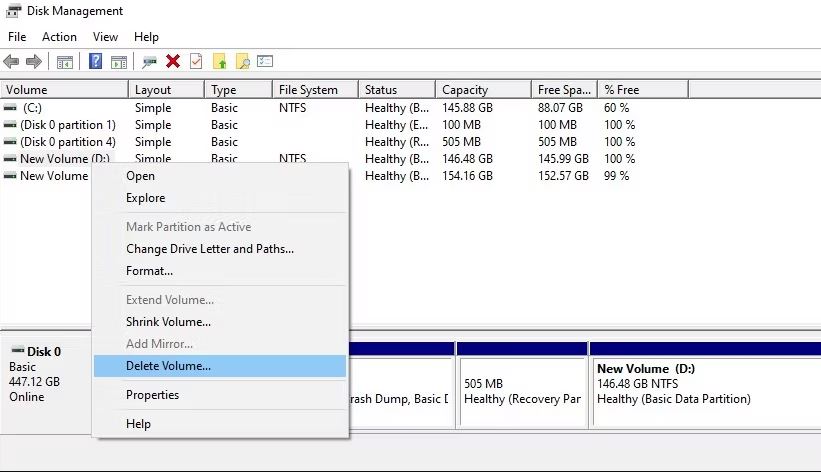 خطای Windows Cannot Be Installed to This Disk