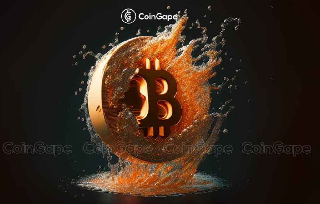 تشکیل الگوی تقاطع طلایی بیت کوین