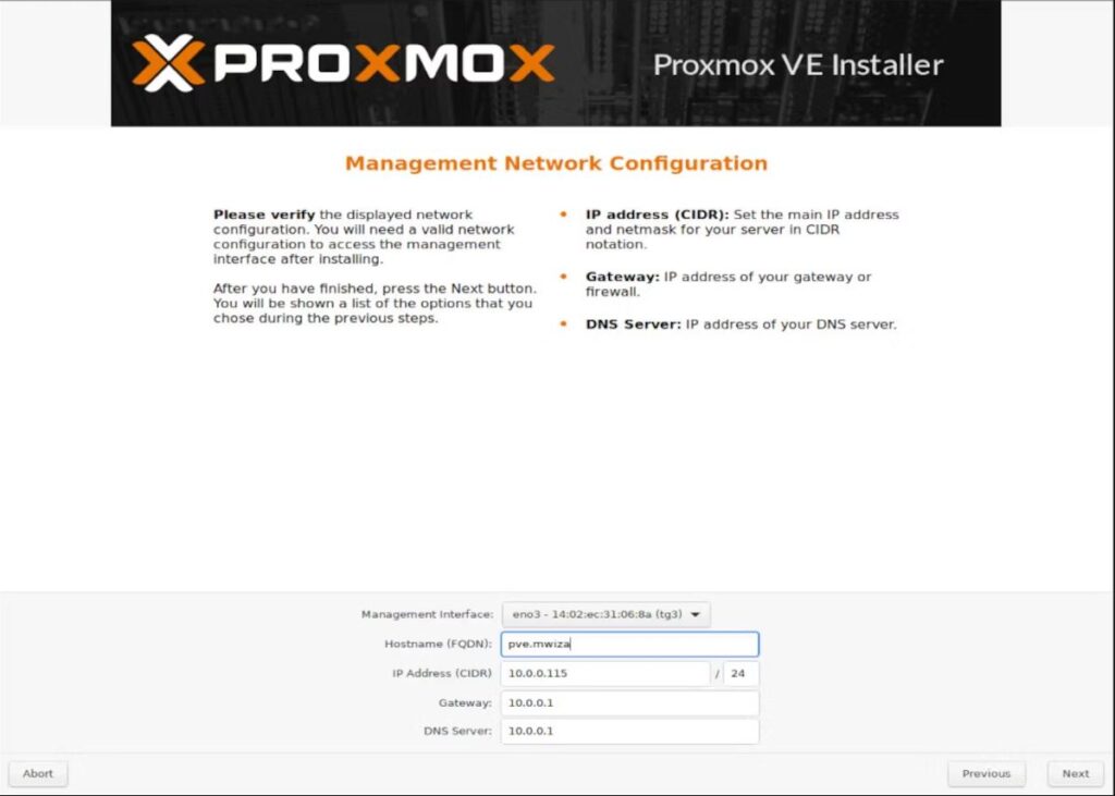 نصب محیط مجازی Proxmox روی سرور لینوکس
