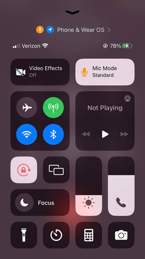 فعال کردن قابلیت voice isolation 