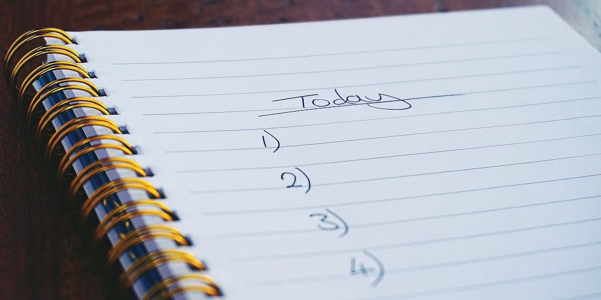 صبح قبل از کار یادداشت بردارید