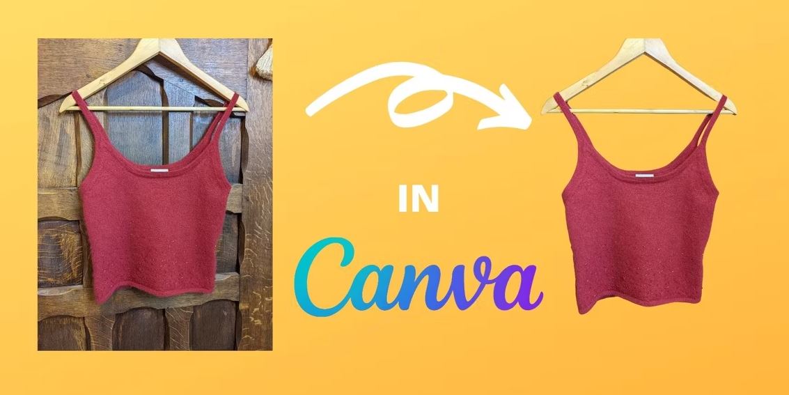 حذف پس زمینه از تصویر در Canva