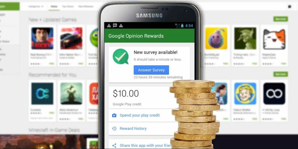 کسب درآمد با Google Opinion Rewards
