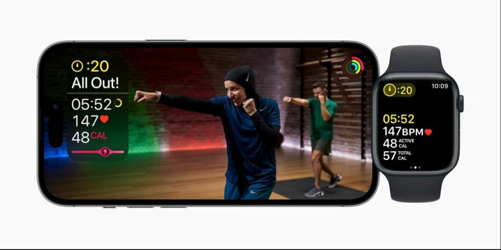 برنامه تمرینی سفارشی در Apple Fitness+
