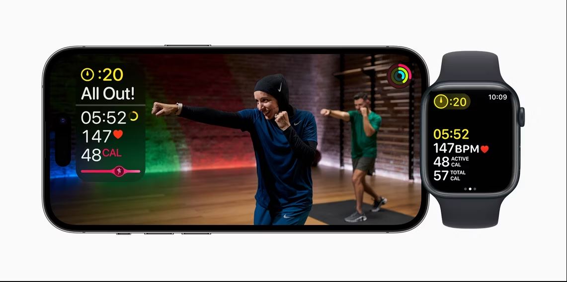 برنامه تمرینی سفارشی در Apple Fitness+