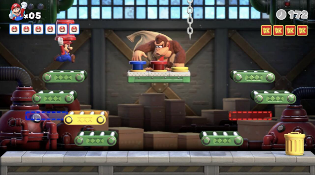 معرفی بازی Mario Vs. Donkey Kong