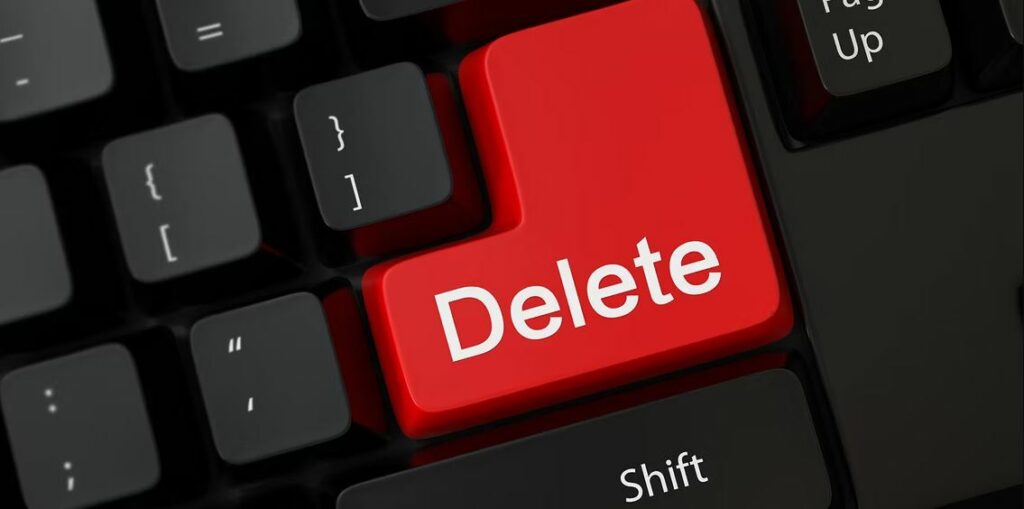 کار نکردن کلید حذف در ویندوز