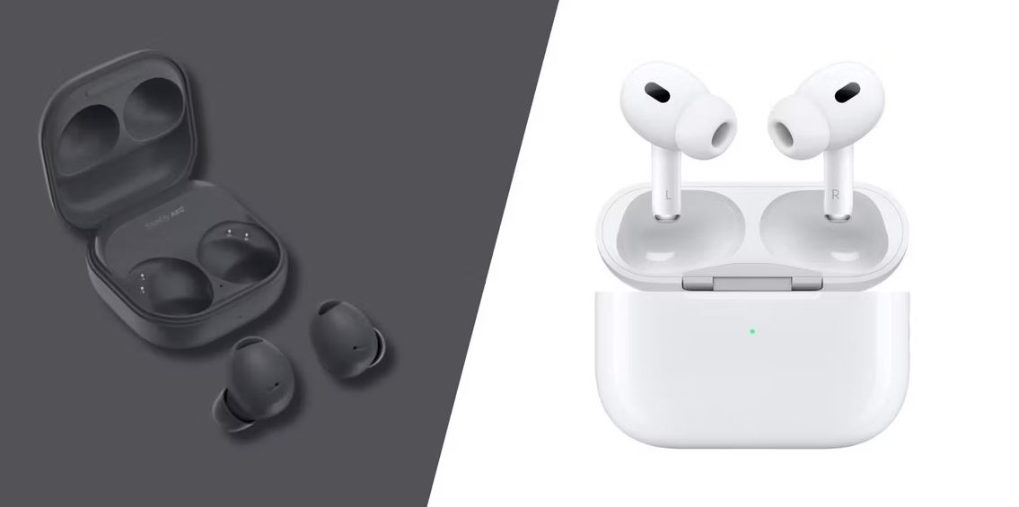 مقایسه AirPods Pro 2 با Samsung Galaxy Buds2 Pro